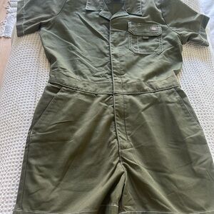 Dickies Green Utility Shorts